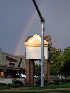 July 22, 2006 - Rainbow Outside Walgreens, Route 59, West Chicago, IL
